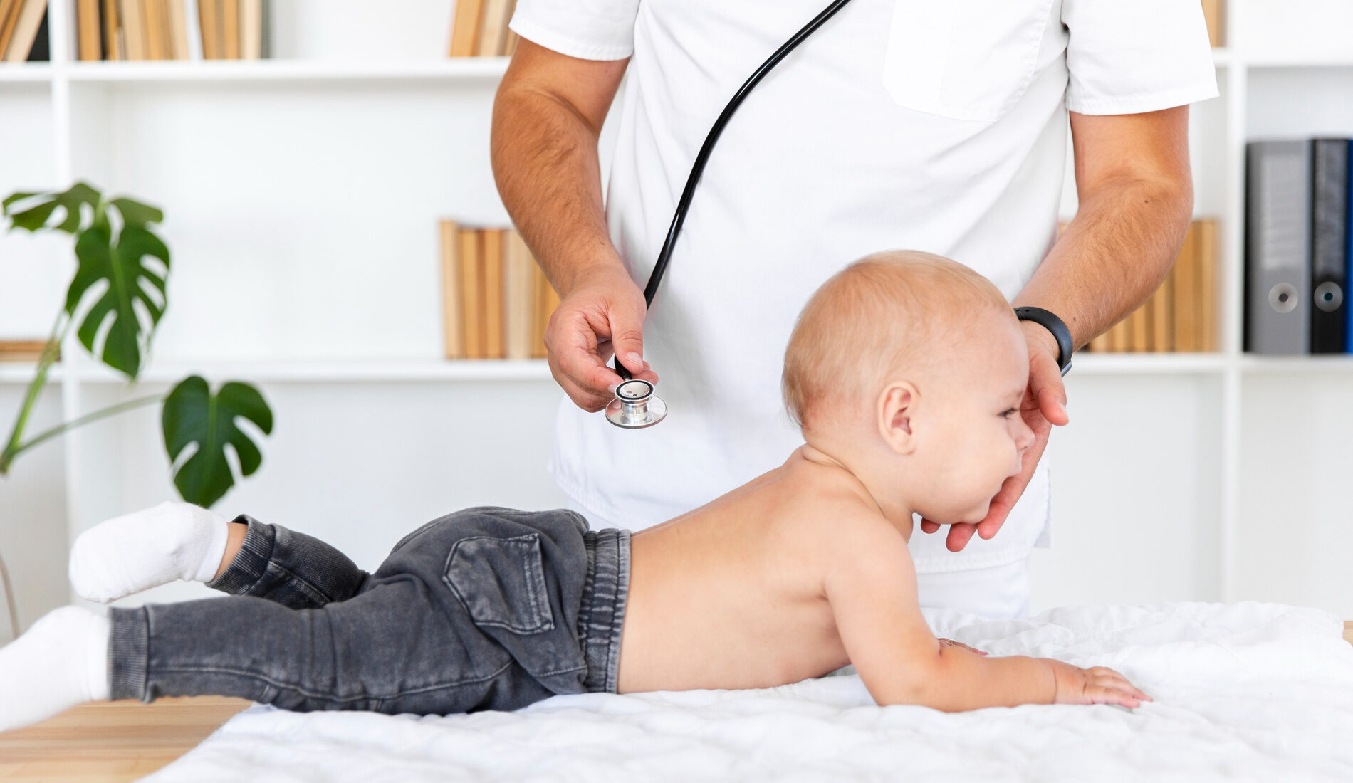 Criança fisioterapia